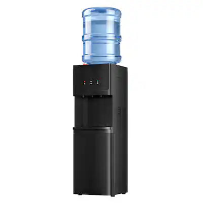 SIMZLIFE - Top Loading Water Dispenser Cooler,3 Temperatures Hot/Cold/Room Temp, Child Safety Lock