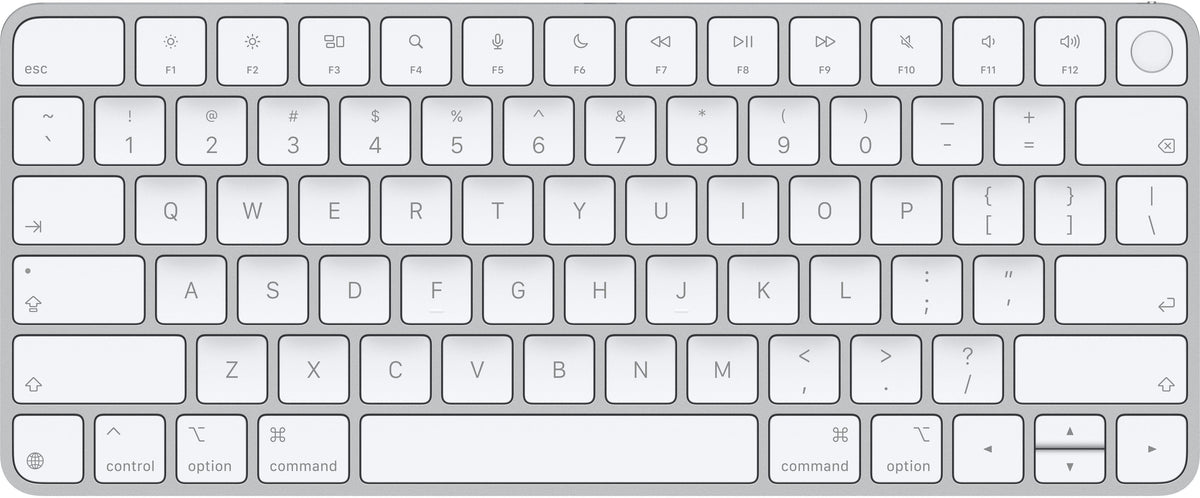Magic Keyboard with Touch ID for Mac models with Apple silicon (USB–C) (2026) - White