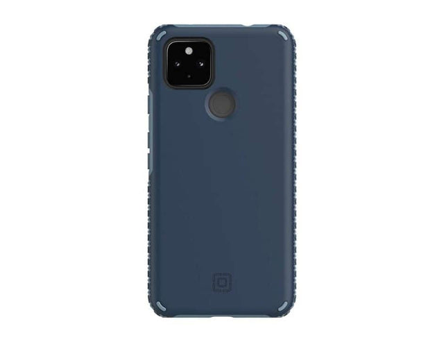 Front. Incipio - Incipio Grip Case for Google Pixel 4a (5G) - Midnight Blue.
