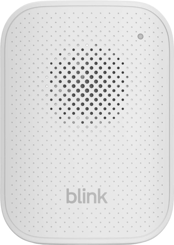 Chime - Real-time alerts you can hear anywhere in your home, easy plug-in setup, works with all Blink doorbells - White