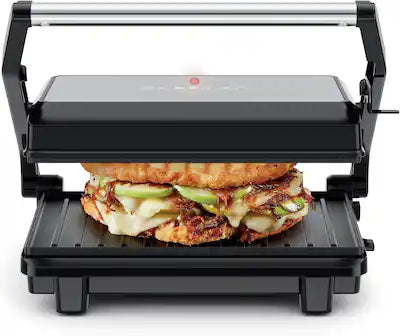Chefman - Panini Press and Grill, Nonstick Plates with Floating Hinge