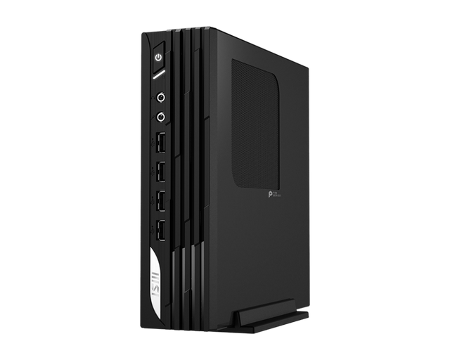 Front. MSI - MSI PRO DP21 Tower Desktop - Intel Core i3-13100 2023 - 8GB Memory - 500GB Storage - Black.