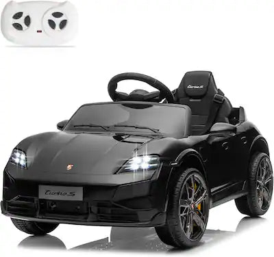 Winado - 12V Kids Ride on Car, Licensed Porsche Taycan Electric Car for Toddlers Battery Powered Ride on Vehicle W/Remote Control