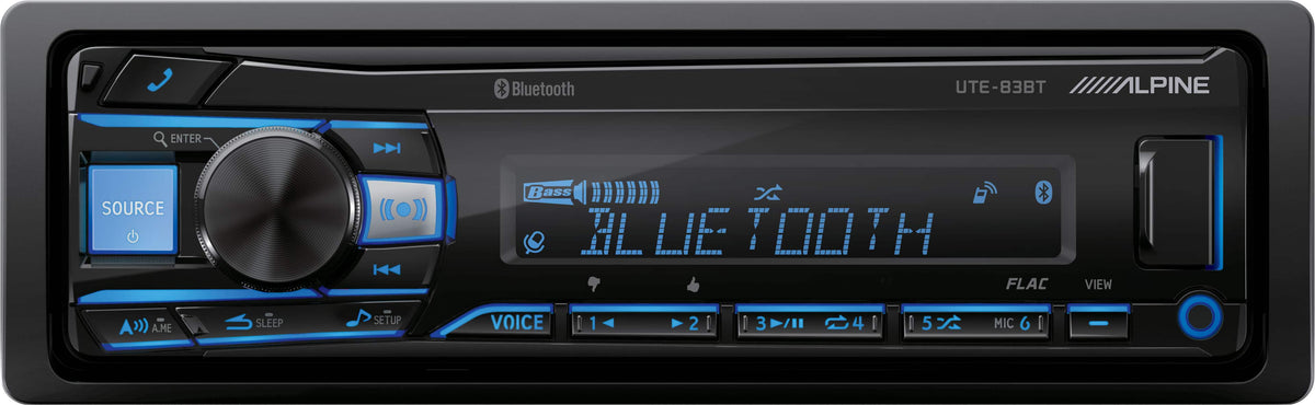 Alpine - Bluetooth Digital Media Receiver (Advanced) - Black
