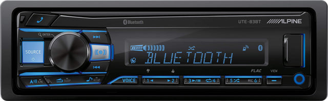 Bluetooth T88-3TU ALPINE ENTER SOURCE Bass   HL LIE TOOTH FLAC VIEW - A.ME SLEEP - SETUP VOICE 1 2 3 4 5 MIC 6