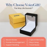 Why Choose VoiceGift?  
The Way Life Sounds™

- Record Stories
- Capture Memories
- Provide Encouragement
- Sing a Song
- Support Reading
- Travel Ready
