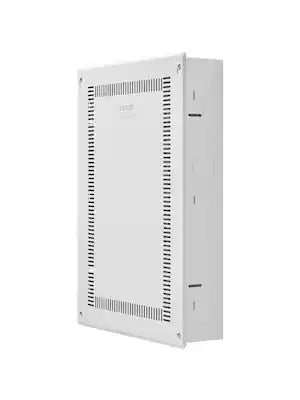 VEVOR - Structured Media Enclosure, 20-Inch, Recessed in-Wall Media Box with Cover, Wall-Mount Cable Management Box Kit