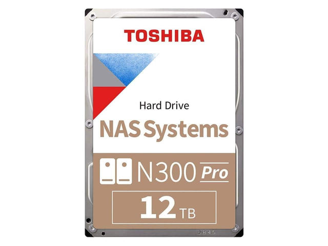 TOSHIBA  
Hard Drive  
NAS Systems  
N300 Pro  
12 TB  
5B45