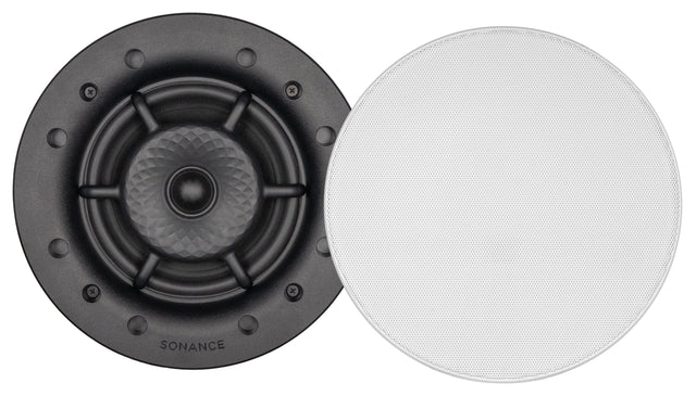 Front. Sonance - VXXT6R SST SINGLE SPEAKER - Visual Experiece Extreme 6-1/2" Single Stereo 2-Way Indoor/Outdoor In Ceiling Speaker (Each) - Paintable White.