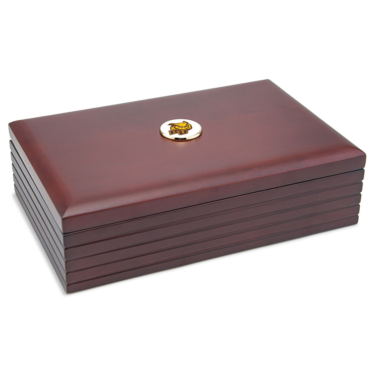 Jardine - Rowan Profs 6'' x 9'' Rosewood Desk Box - Brown