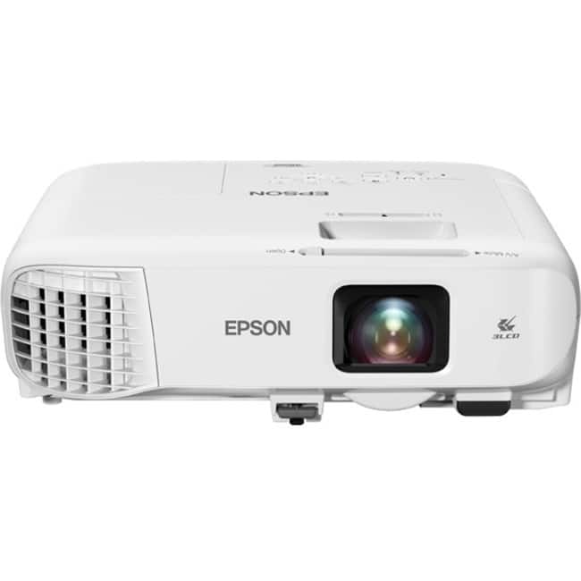 Epson - PowerLite 982W LCD Projector - 16:10 - Ceiling Mountable - 1280 x 800 - Front, Ceiling, Rear - 6500 Hour Normal - White
