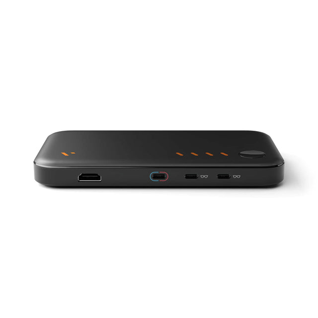 Front. VITURE - Pro Mobile Dock - Immersive XR Experience for Switch 2, Co-op Stream & Play, 2D/3D Content - Black.