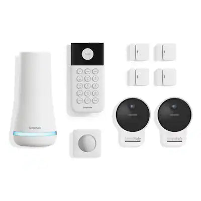 SimpliSafe - 9pc Outdoor Home Security System