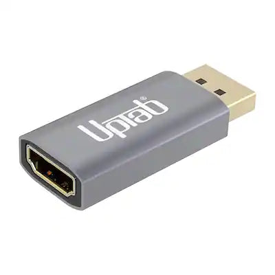 UPTab - DisplayPort 1.4 to HDMI 2.1 Active Dongle Adapter 8K@60Hz / 4K@120Hz HDR