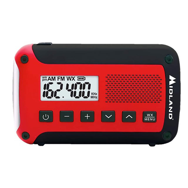 am AM FM WX ... pm 162.400 MHz KHz + WX MENU IDLAND