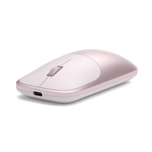 Front. Satechi - Slim EX Wireless Mouse, Multi-Device Bluetooth - Wireless - Blush.