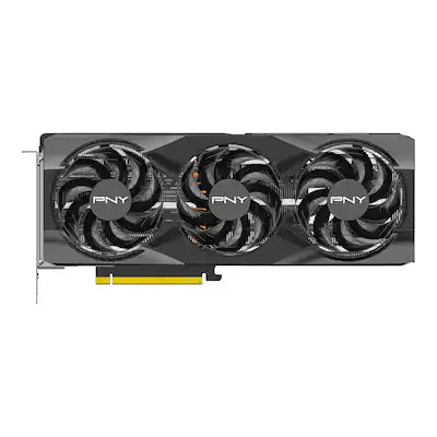 PNY - NVIDIA GeForce RTX 5070 Ti Overclocked 16GB GDDR7 PCI Express 5.0 Graphics Card with Triple Fan