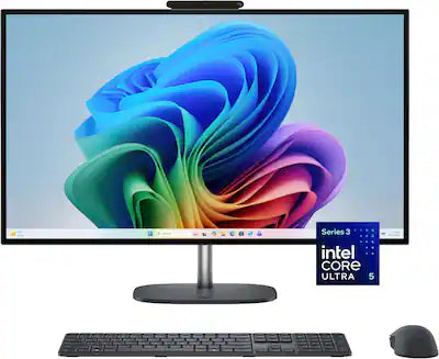 HP - OmniStudio X 27" QHD All-in-One w/ Adjustable Height - Intel Core Ultra 5 325 - 16GB Memory - 512GB SSD - Copilot+ PC
