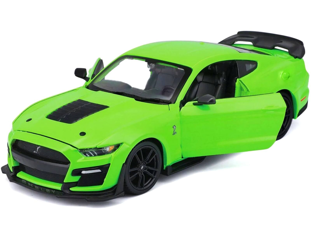 2020 Ford Mustang Shelby GT500 Bright Green 1/24 Diecast Model Car by Maisto