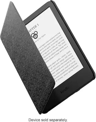 Amazon - Kindle Case, Thin and Lightweight, Foldable Protective Cover (does not fit Kindle Paperwhite or Colorsoft)- Fabric
