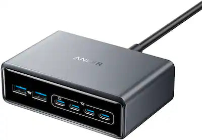 Anker - Prime Desktop Charger (200W, 6 Ports, GaN)