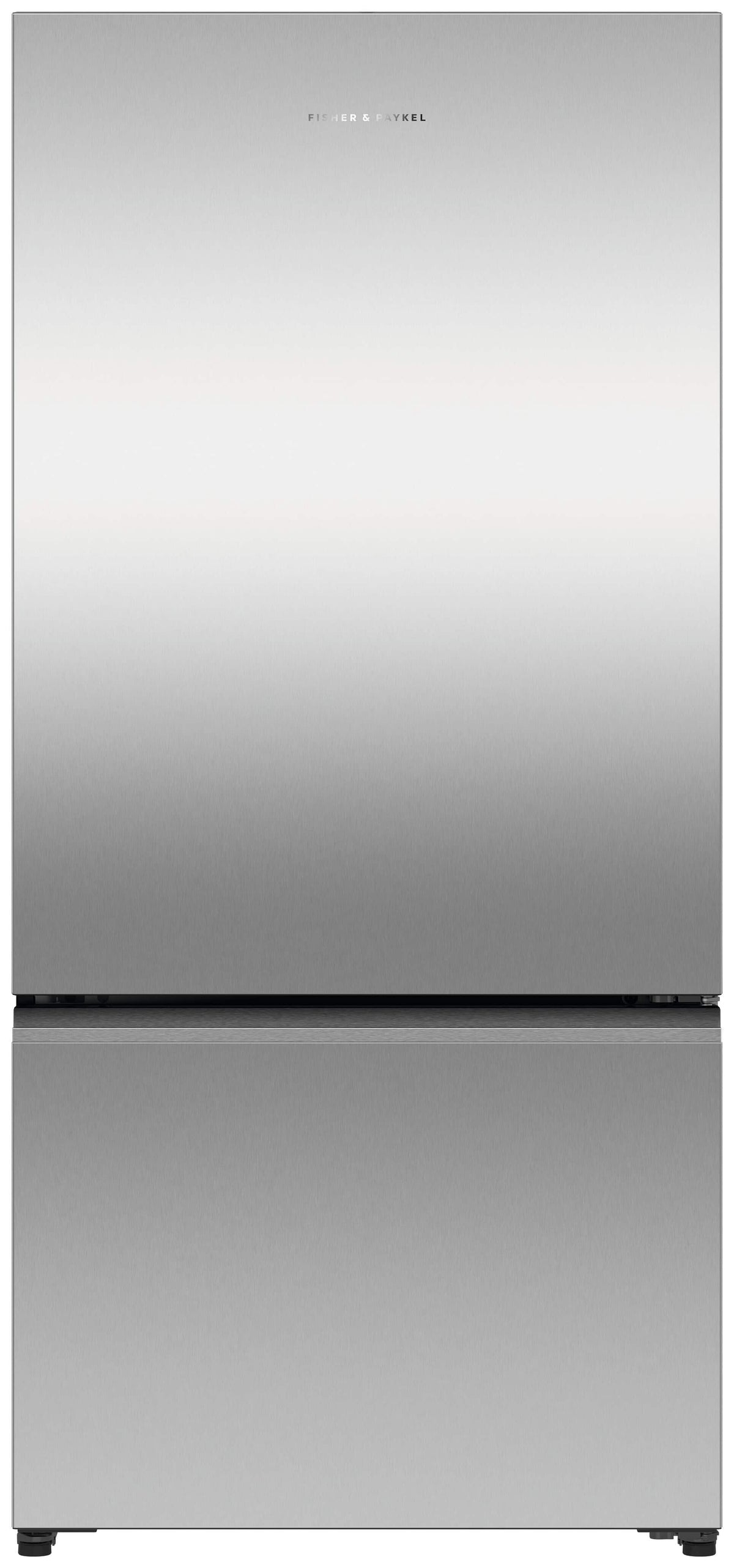 Fisher & Paykel - 32 in. Wide 18.2 Cu. Ft. Bottom Mount Freezer Freestanding Refrigerator - Stainless Steel