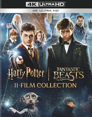 Harry Potter and Fantastic Beasts 11-Film Collection (4K 4K Blu-Ray)   - 4K Blu-Ray