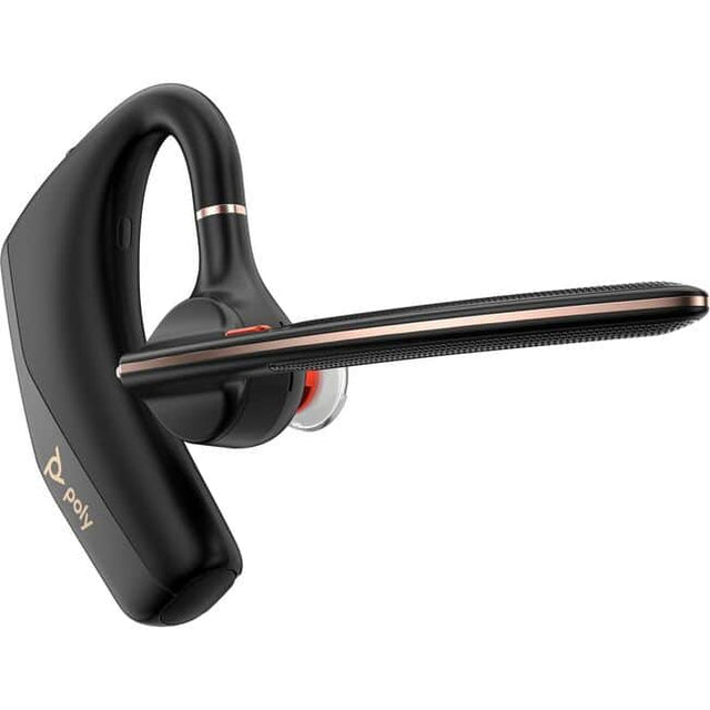 Front. HP - Poly Voyager Legend 50 Headset UC - Mono - True Wireless - Bluetooth - 98.4 ft - 16 Ohm - 100 Hz to 20 kHz - Blue.