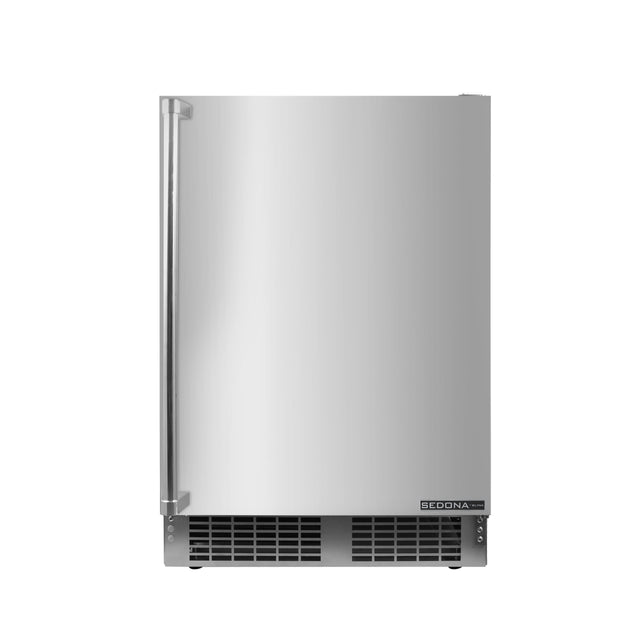 Front. Sedona By Lynx - Sedona by Lynx 5.0 cu ft Outdoor Refrigeration - Stainless Steel.