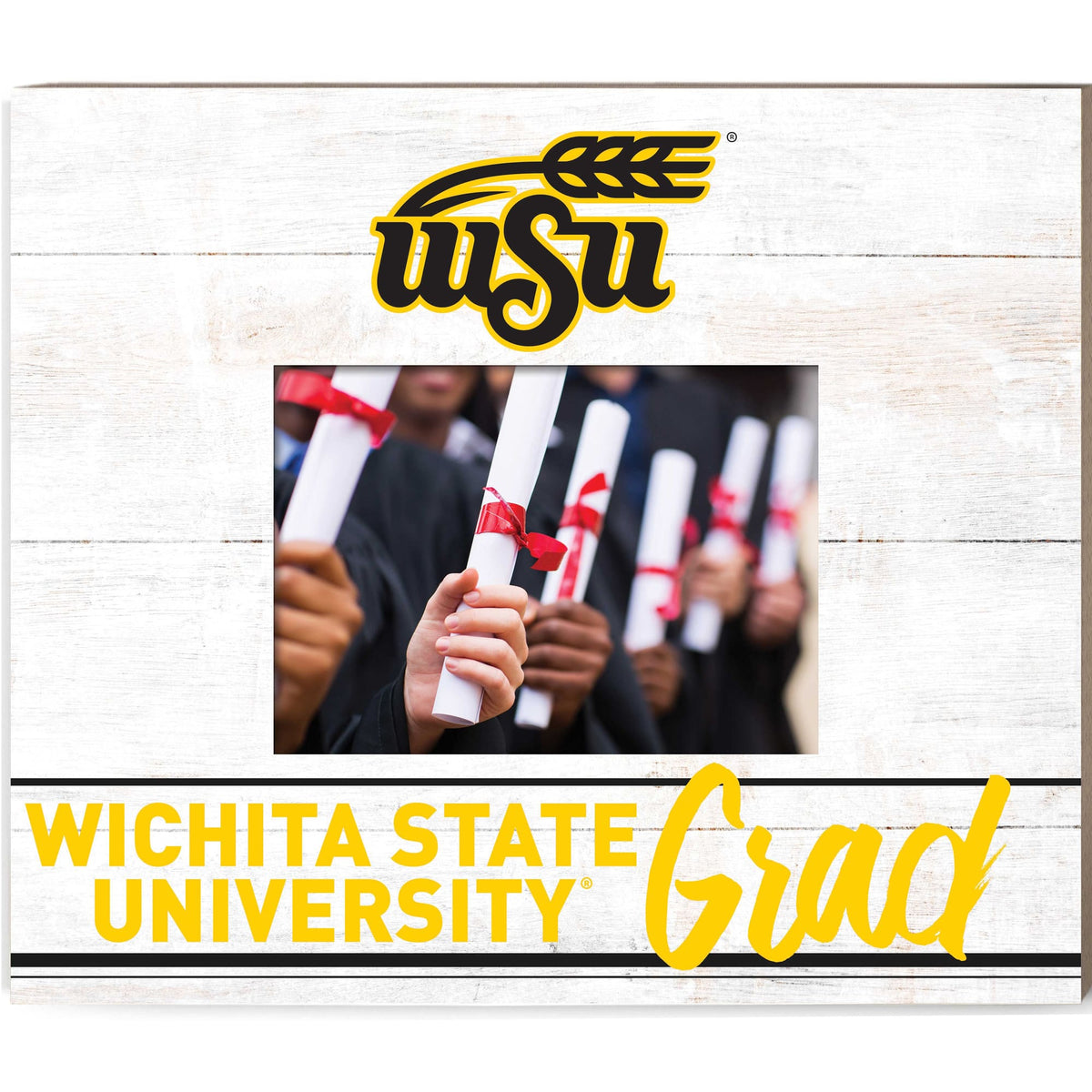 Jardine - Wichita State Shockers 11'' x 13'' Grad Picture Frame - White