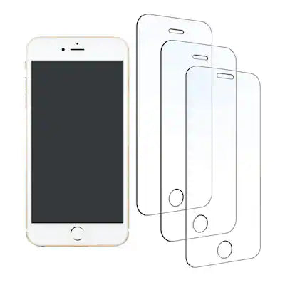 Qixxronics - [3-Pack] iPhone SE 3 (2022 3rd Gen) / SE 2 (2020 2nd Gen) Screen Protector, Tempered Glass Screen Protector Film 4.7"