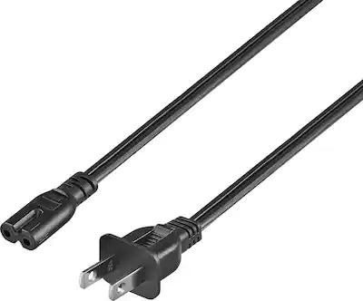 Best Buy essentials™ - 12' 2-Slot Non-Polarized Power Cord