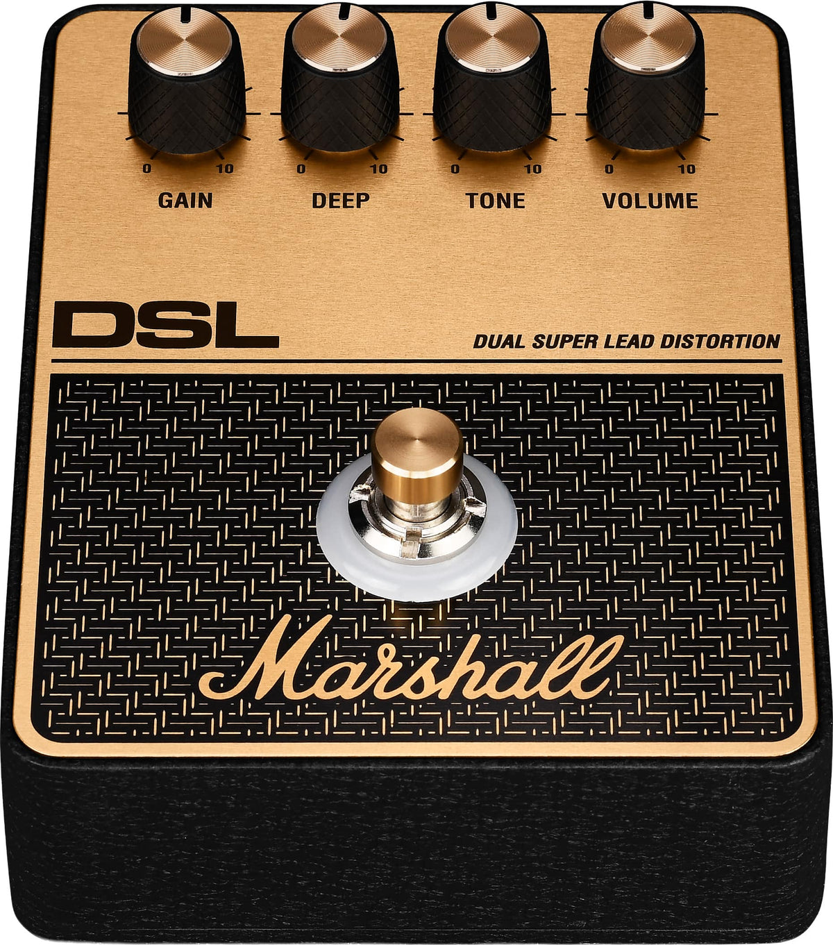 Marshall - DSL Overdrive/Distortion Pedal - Black/Gold