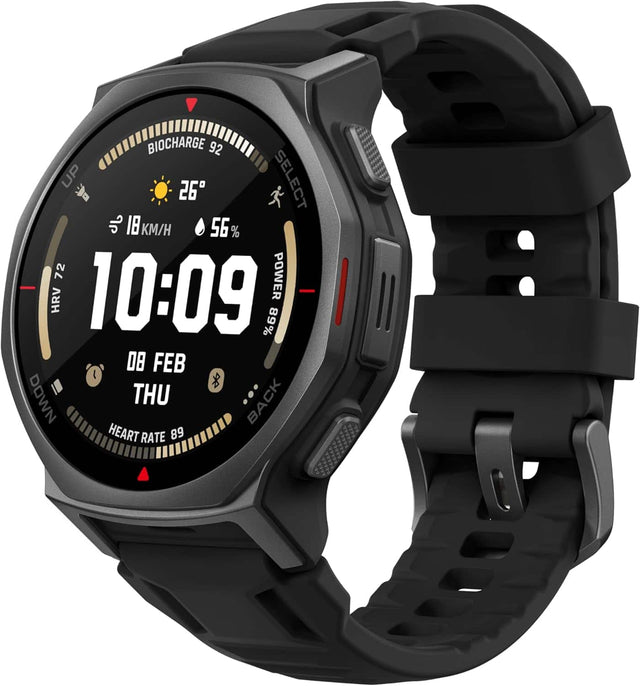 BIOCHARGE 92 UP SELECT  
26°C  
18 KM/H  
56%  
10:09  
89%  
08 FEB THU  
HEART RATE 89