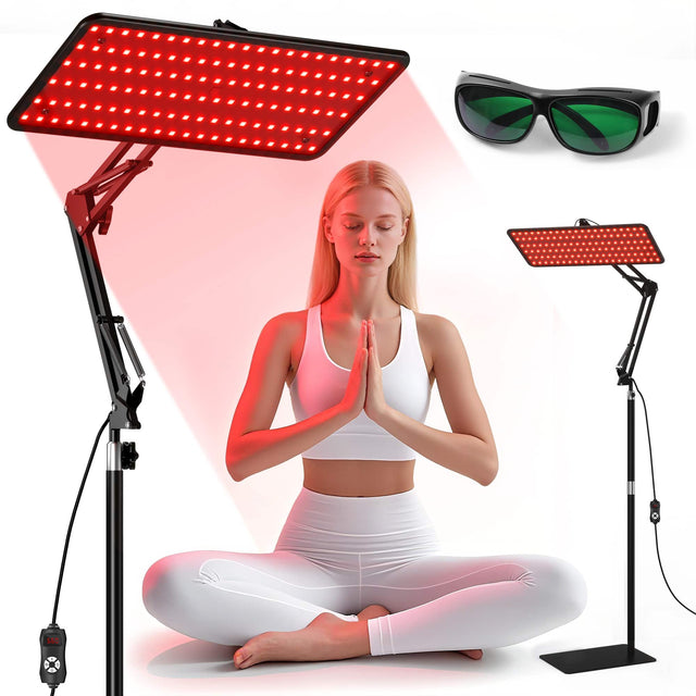 Front. Morfone - Morfone 120 LED 660nm+850nm+940nm Near Infrared Light Therapy Device Home Use Red Light Therapy Panel.