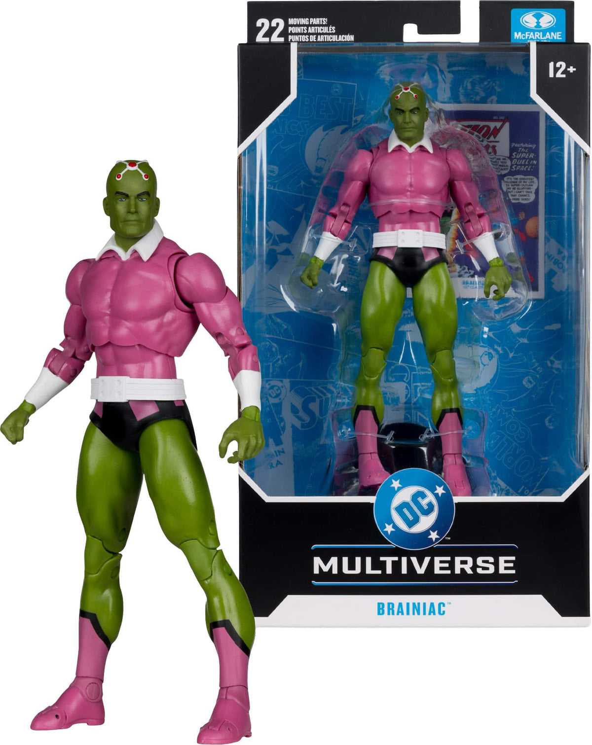 McFarlane Toys - DC Multiverse Brainiac (DC Classic) 7" Action Figure