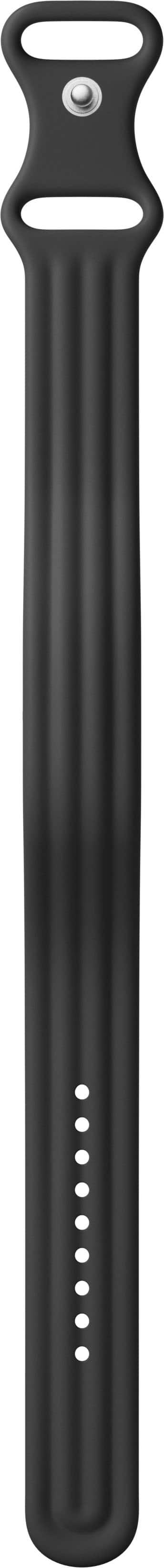 Front. Google - Fitbit Air Active Band - Workout-Friendly Silicone Band - Only Compatible with Google Fitbit Air - Small - Obsidian.