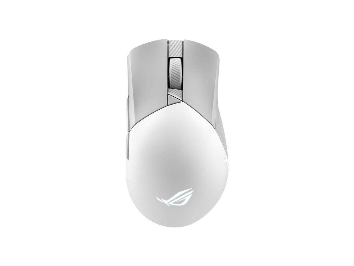 ASUS - ROG Gladius III Wireless Mouse - 36000 DPI, 6 Buttons, 2.4GHz/Bluetooth/Wired - Wireless - White