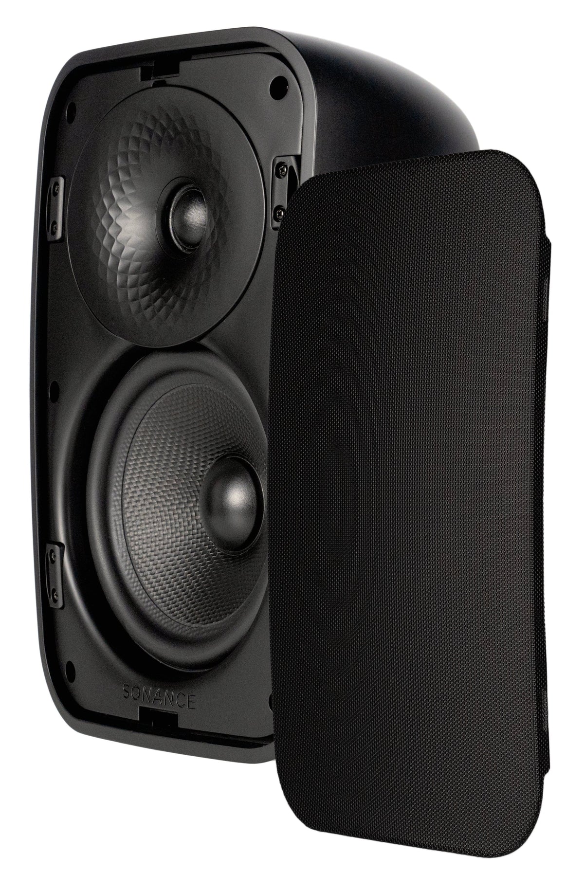 Sonance - MX52 SST SINGLE SPEAKER - Mariner MX Series 5-1/4" 2-Way Outdoor Surface Mount Single Stereo Speaker (Each) - Black