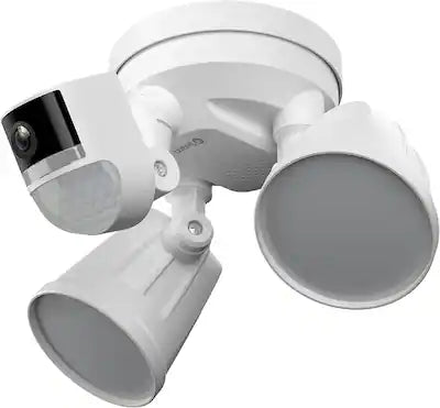 Swann - Wi-Fi 4K Security Surveillance FloodLight Camera, Night Vision, Waterproof, Motion Activated, Heat Sensing, 2-Way Talk