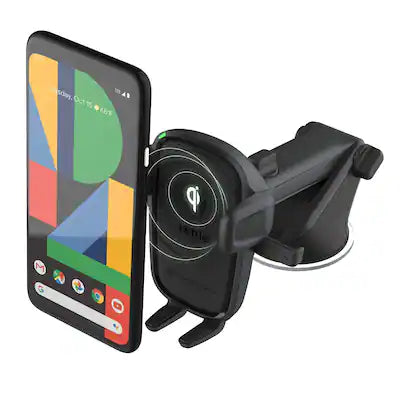 iOttie - Easy One Touch 2 Wireless Fast Charge Universal Dash/Windshield Mount for Mobile Phones