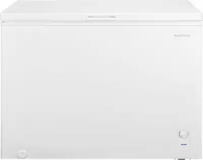 Insignia™ - 10.4 Cu. Ft. Garage-Ready Chest Freezer