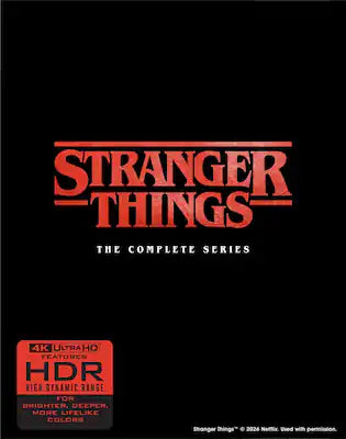 Stranger Things: The Complete Series   - 4K Blu-Ray