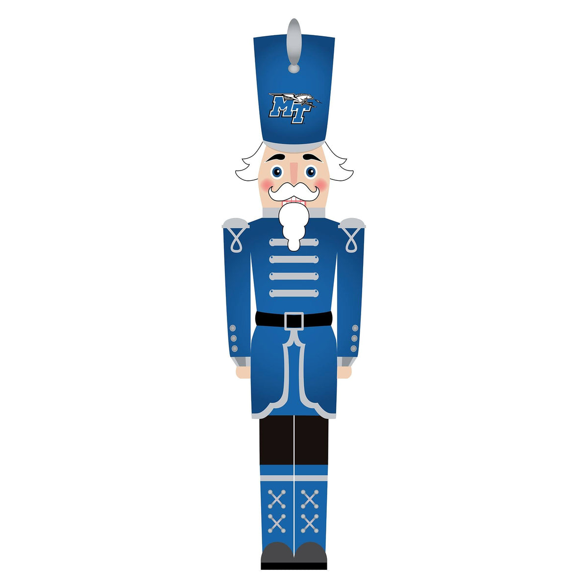 Fan Creations - MTSU Blue Raiders 46" Nutcracker Leaner - Multicolor