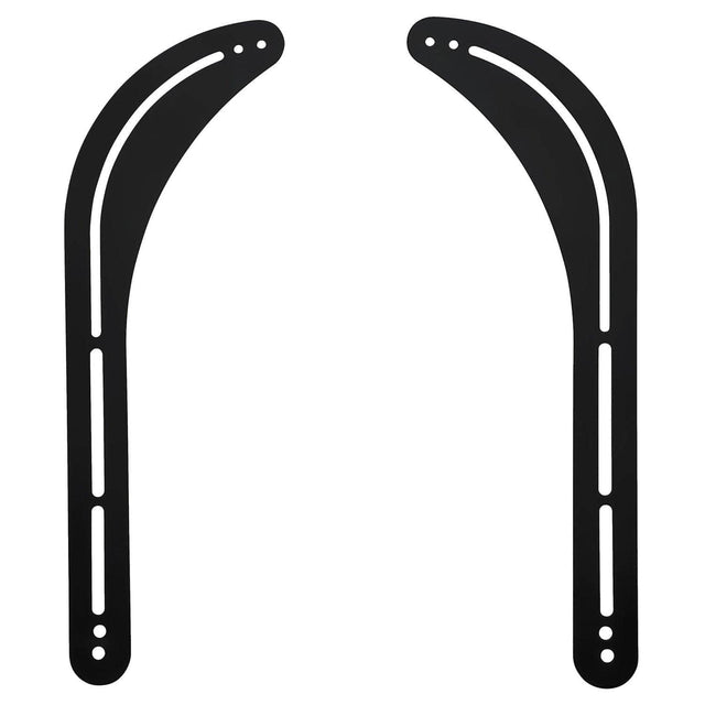 Front. Mount-It! - Universal Sound Bar Mount for Most TVs with VESA Compatibility and Heavy‑Duty Steel Bracket - Black.