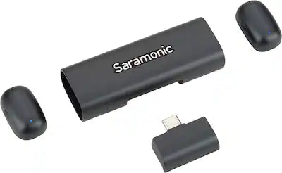 Saramonic - Air-SE 2-Person Ultra-Mini Wireless Mic System w/ USB-C Receiver Output