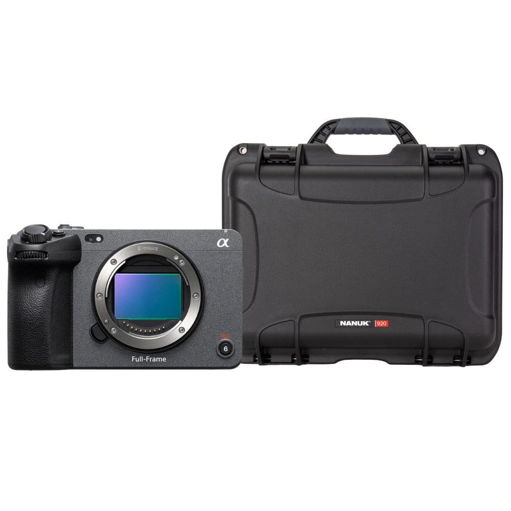Bundle - Sony - Alpha FX3 Cinema Line Full Frame Camera Body Only with Hard Case - Black