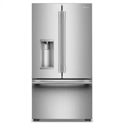 KitchenAid - Counter-Depth French Door Refrigerator with Intelligent Auto Fill