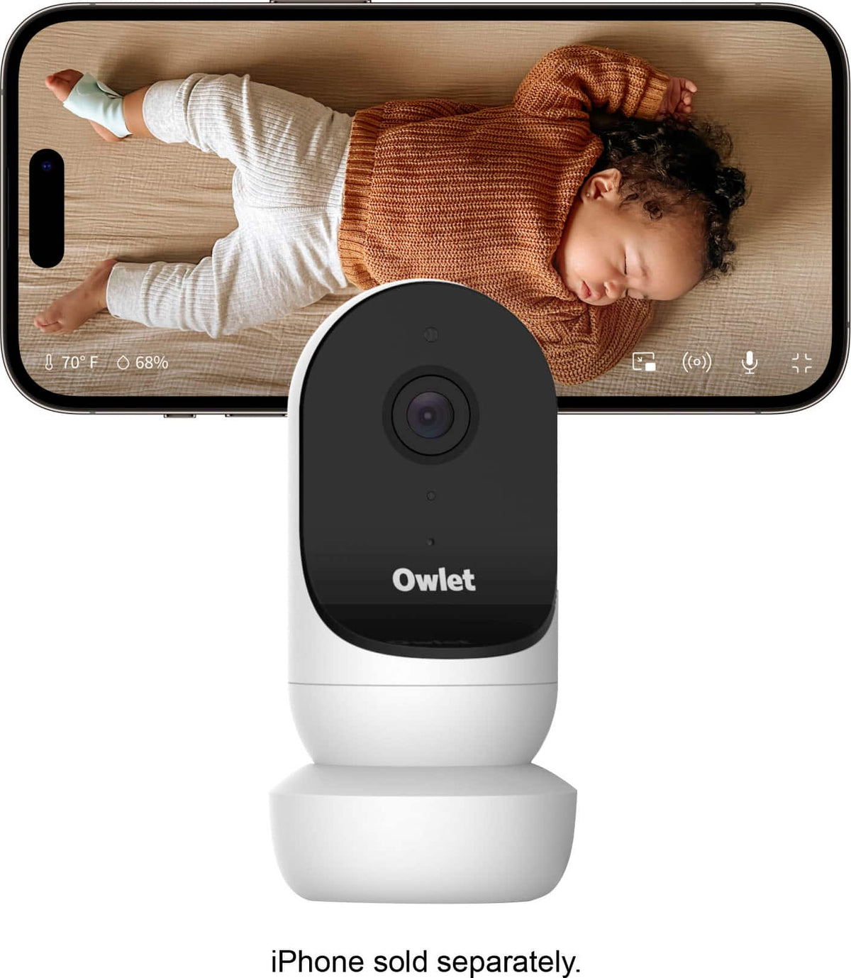 Owlet - Cam 2 (Gen 2) Smart Baby Monitor - White