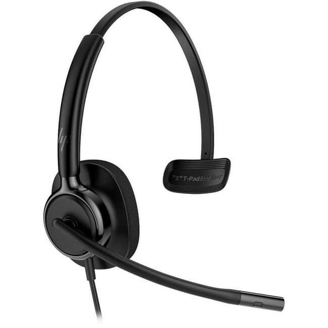 Front. Poly - Poly Mission 415 Monaural USB Wired Headset Classic - Microsoft Teams Certification - Mono - USB, USB Type A, USB Type C - Black.